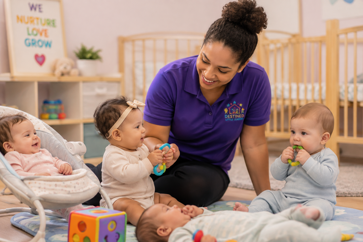 Infant care at Destined Little Leaders